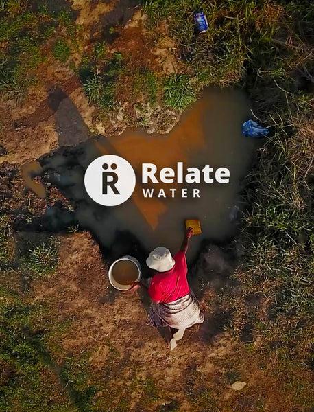 Relate Water team member collecting water in rural South Africa