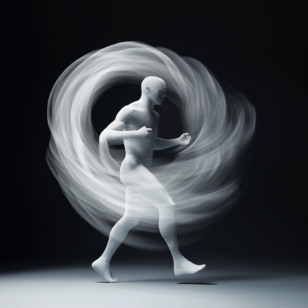 KIQ Smart Coach interface showcasing AI-powered kinetic intelligence and movement analysis.