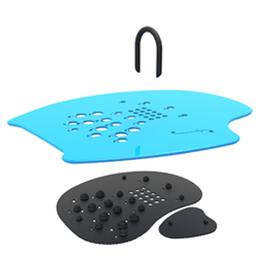 Exploded biomimicry paddle concept